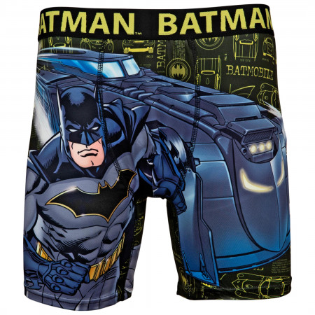 DC Comics Batman with Batmobile Boxer Briefs